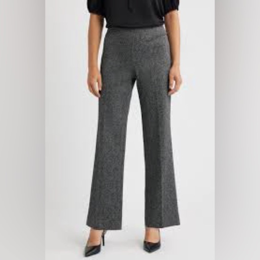 Theory Charcoal Flare Pants